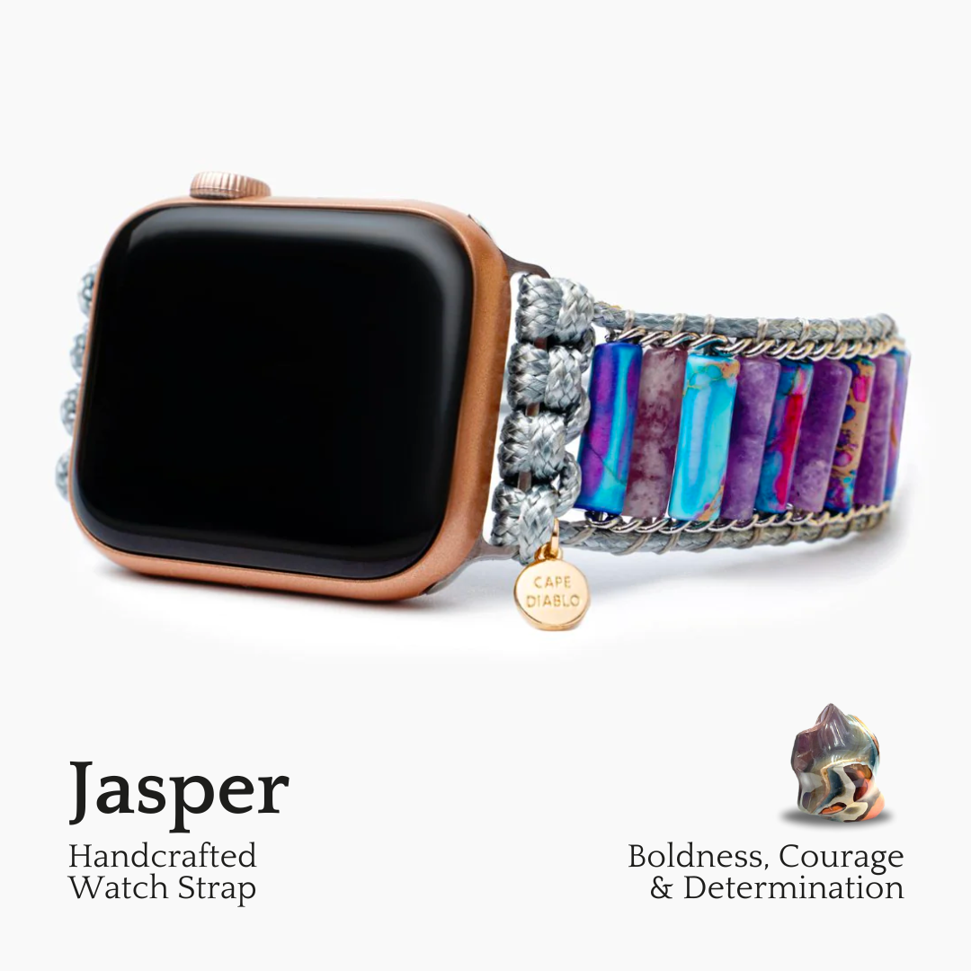 Pulseira Serene Imperial Jasper para Apple Watch