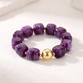 Pulseira grossa Amethyst Dream
