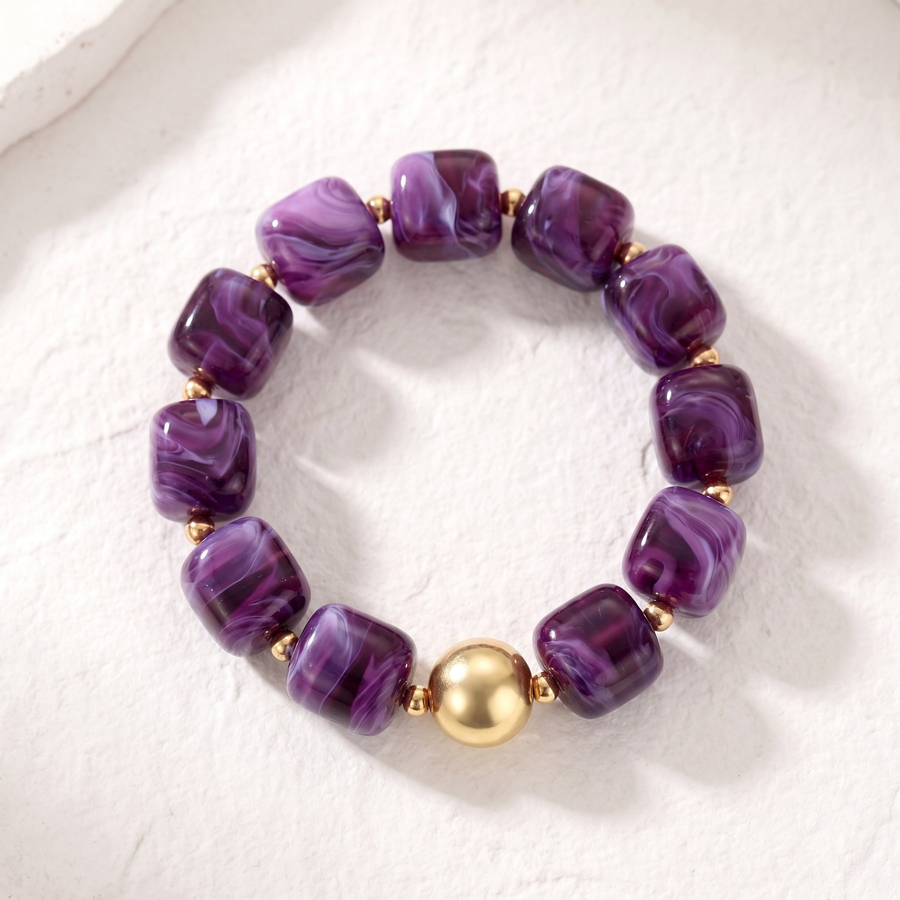 Pulseira grossa Amethyst Dream