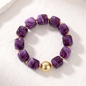 Pulseira grossa Amethyst Dream