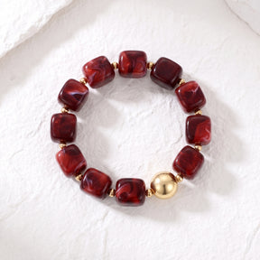 Pulseira robusta Eclipse Escarlate