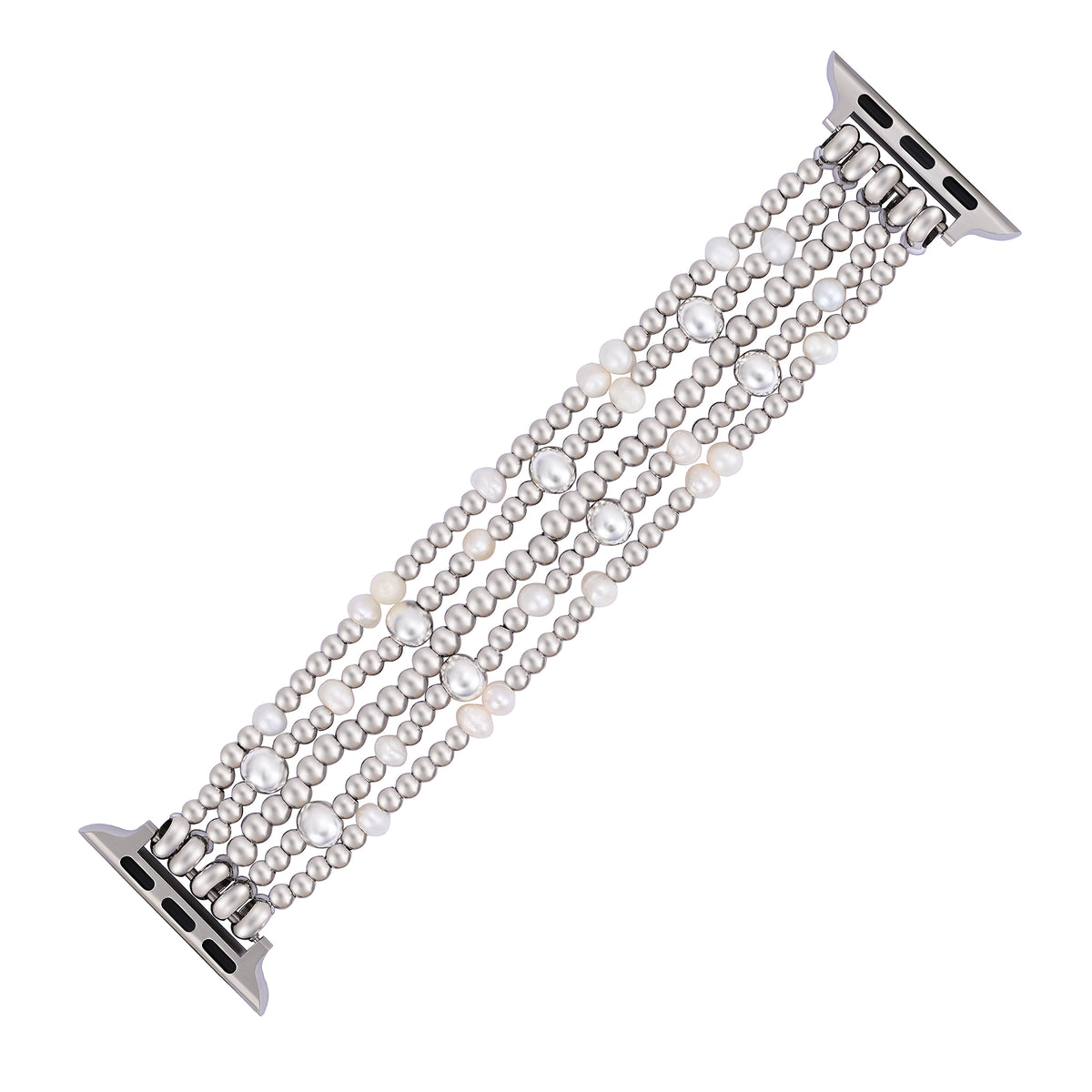 Pulseira Elástica Perolada Brilhante para Apple Watch