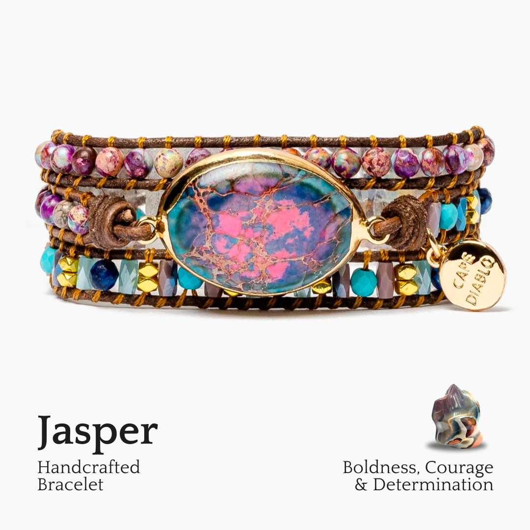 Pulseira Envolvente Intense Emperor Jasper