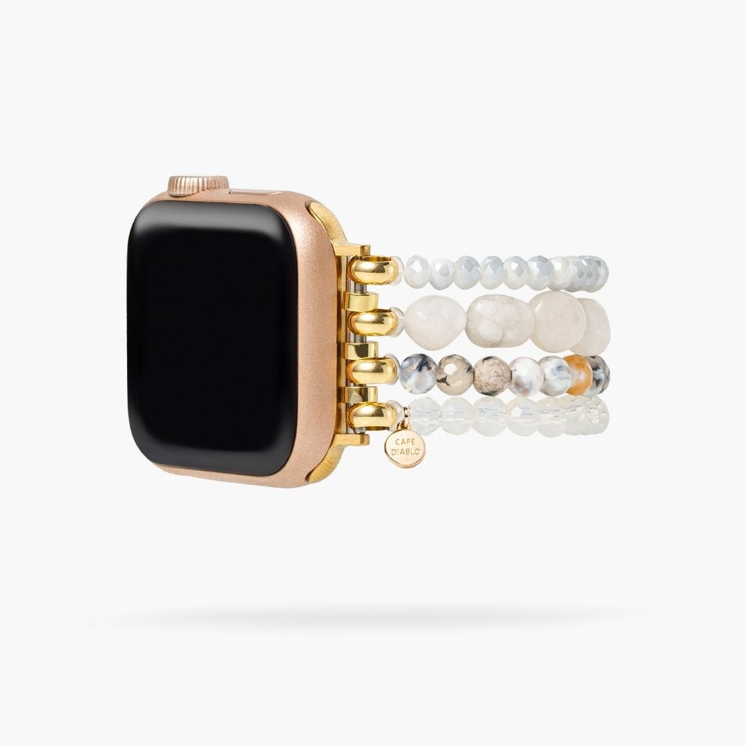 Pulseira Apple Watch Harmony Ágata Enluarada