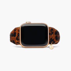 Pulseira de couro marrom Panthera para Apple Watch