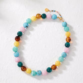 Colar Tropical Grosso com Contas