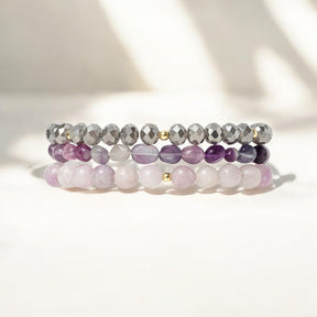 Pulseira Lepidolite Glow para Apple Watch