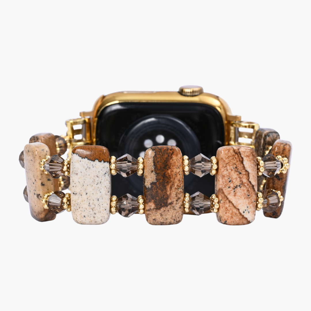 Pulseira Elástica Desert Jasper para Apple Watch
