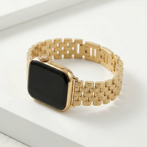 Pulseira Luxuosa Golden Chic para Apple Watch