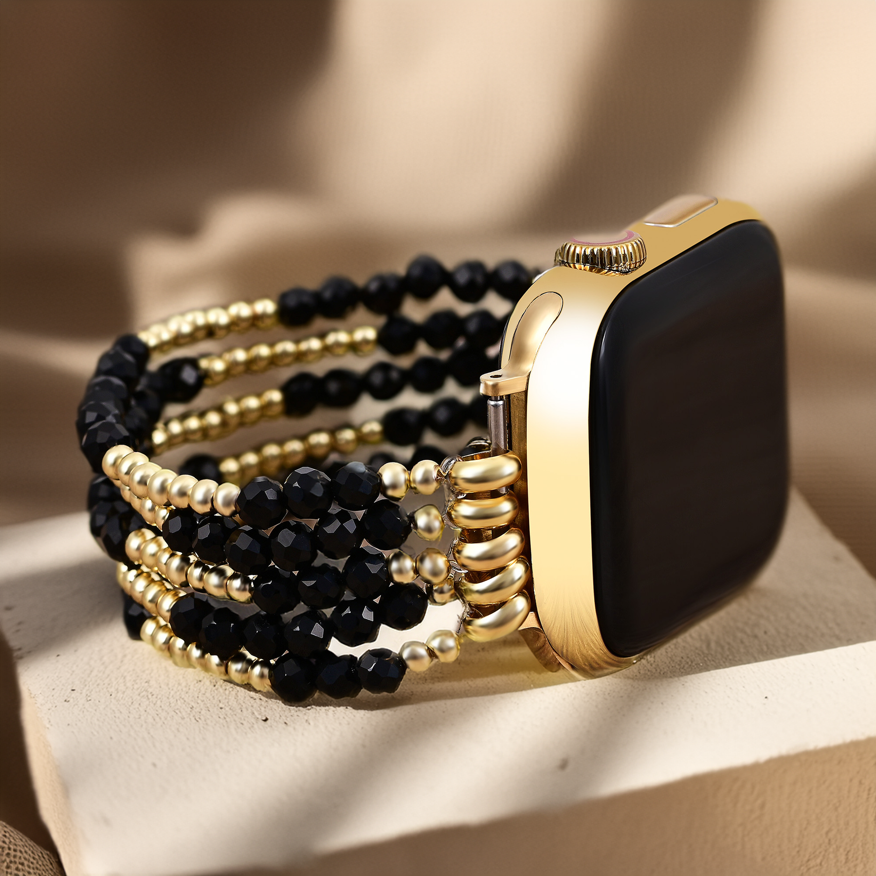 Pulseira elástica luxuosa para Apple Watch Link