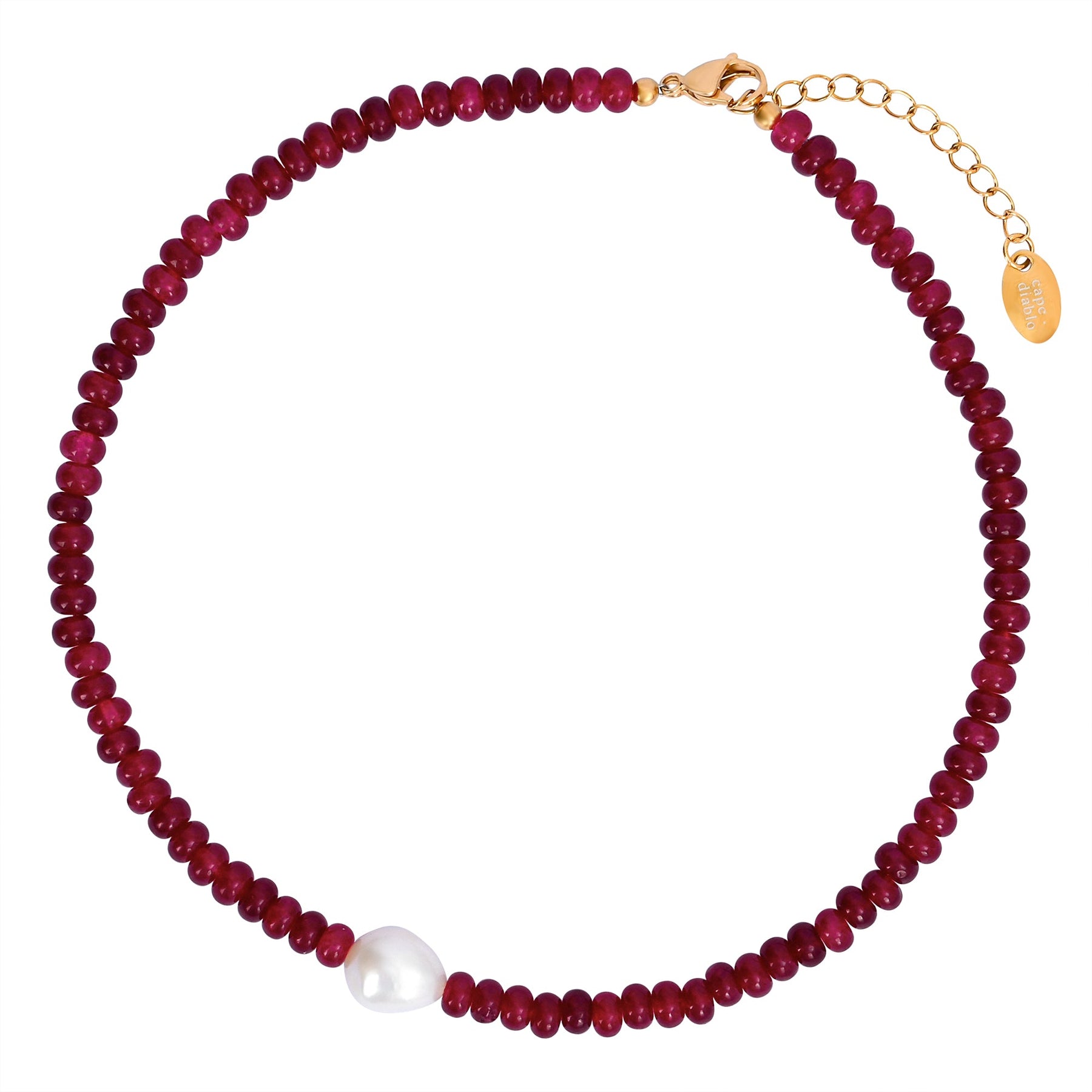 Colar Harmonia de Pérola de Jade