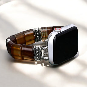 Pulseira Elástica de Ágata Duna Etérea para Apple Watch