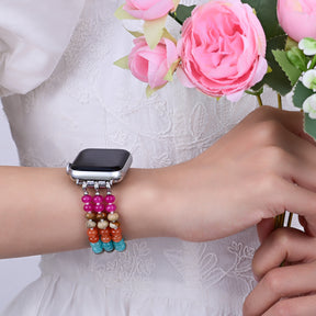 Pulseira Aura Bloom Stretch Apple Watch