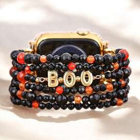 Pulseira Apple Watch Halloween Abóbora