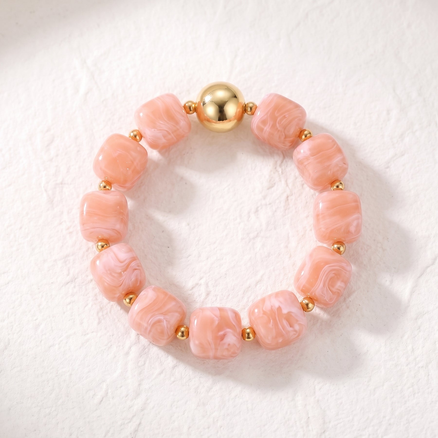 Pulseira robusta Coral Dream