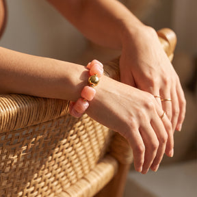 Pulseira robusta Coral Dream