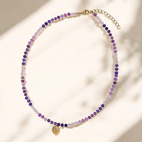 Colar de Jade Lavanda Bliss