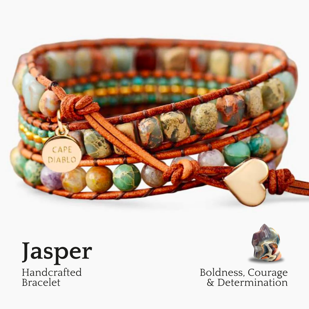 Pulseira tipo wrap Princesa Boêmia