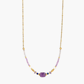 Colar Elegância de Ametista
