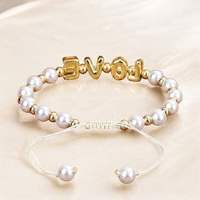 Pulseira de Amor Radiância de Pérola