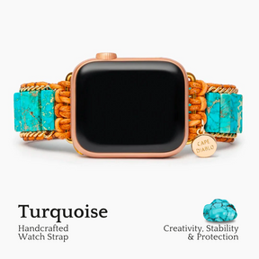 Pulseira para Apple Watch com proteção turquesa nativa