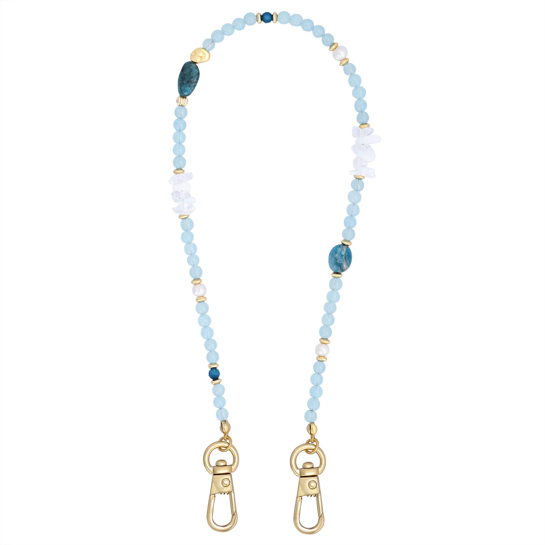 Corrente para telefone Blue Agate Breeze