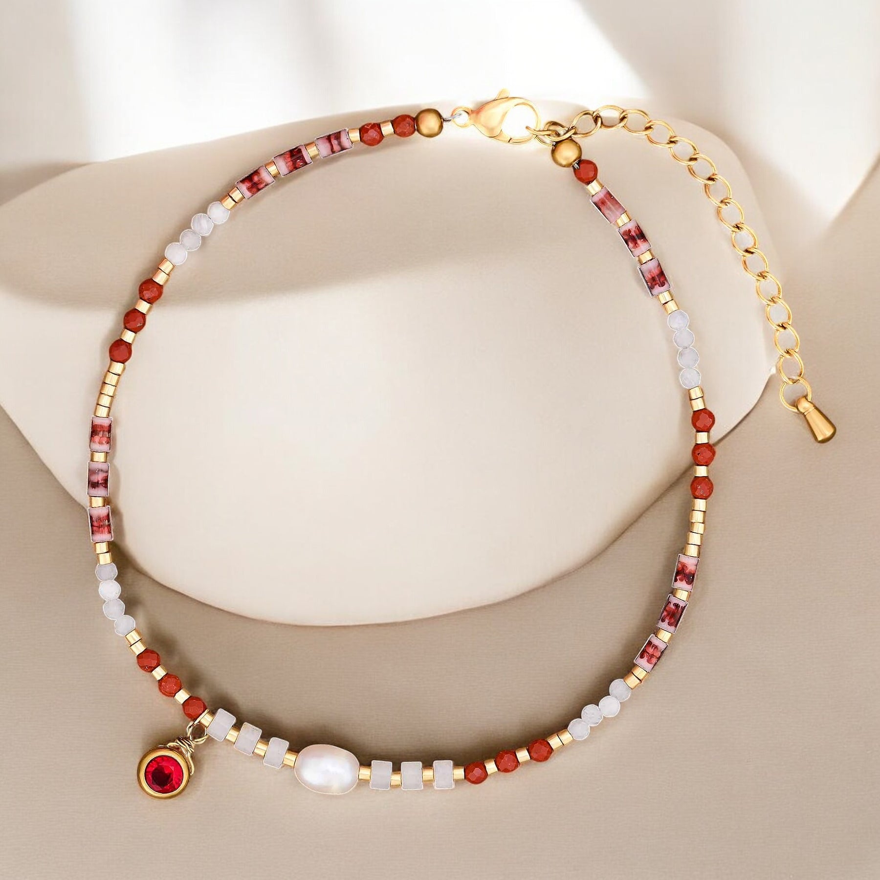 Pulseira de Tornozelo Scarlet Harmony