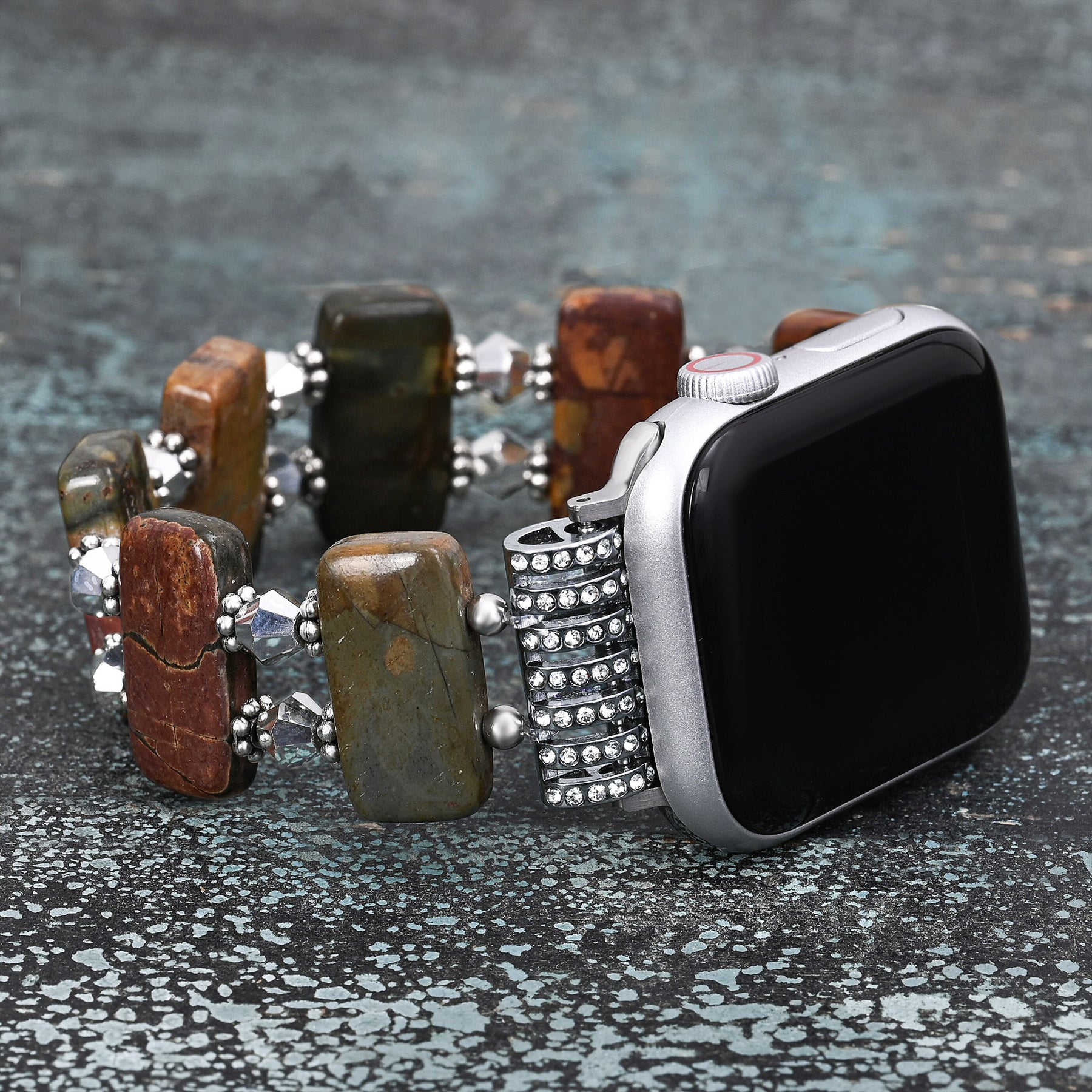 Pulseira Mother Earth Warrior Stretch para Apple Watch