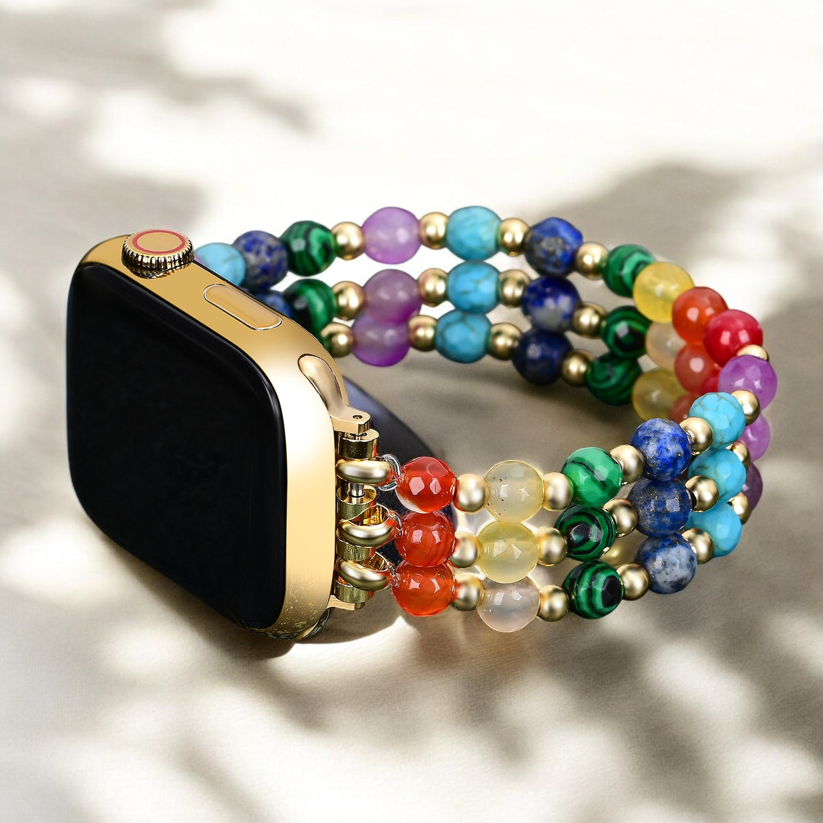 Pulseira Mystic Pop Stone Stretch Apple Watch