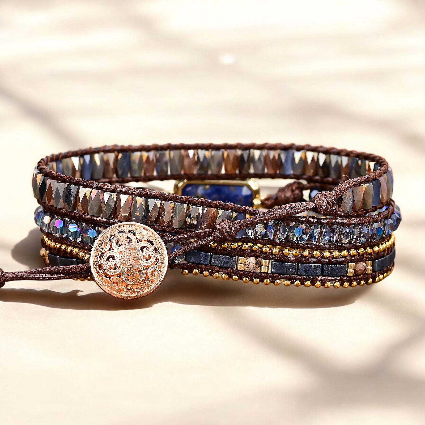 Pulseira Envolvente Midnight Royalty