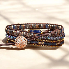 Pulseira Envolvente Midnight Royalty