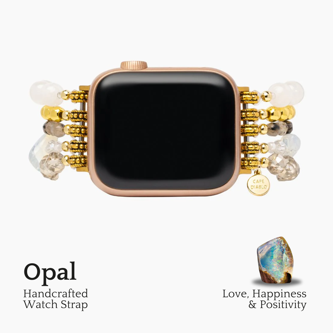 Pulseira de Apple Watch Sterling Glamour Stretch