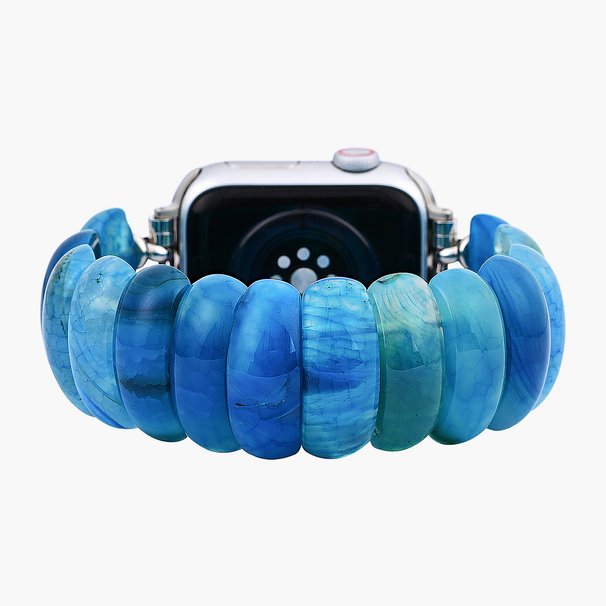 Pulseira de Apple Watch Ocean Essence Agate Stretch