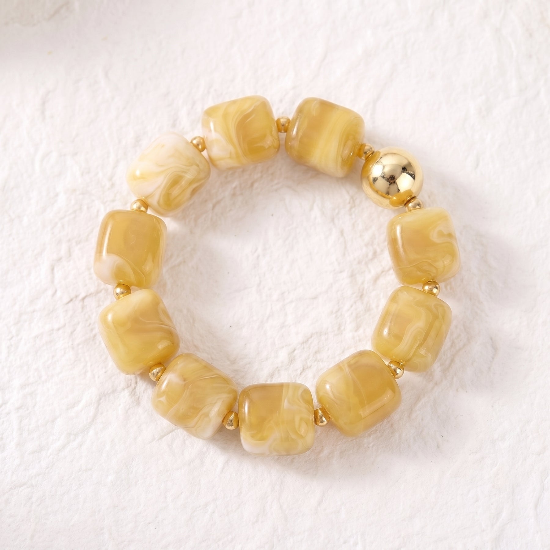 Pulseira robusta Sunlit Honey