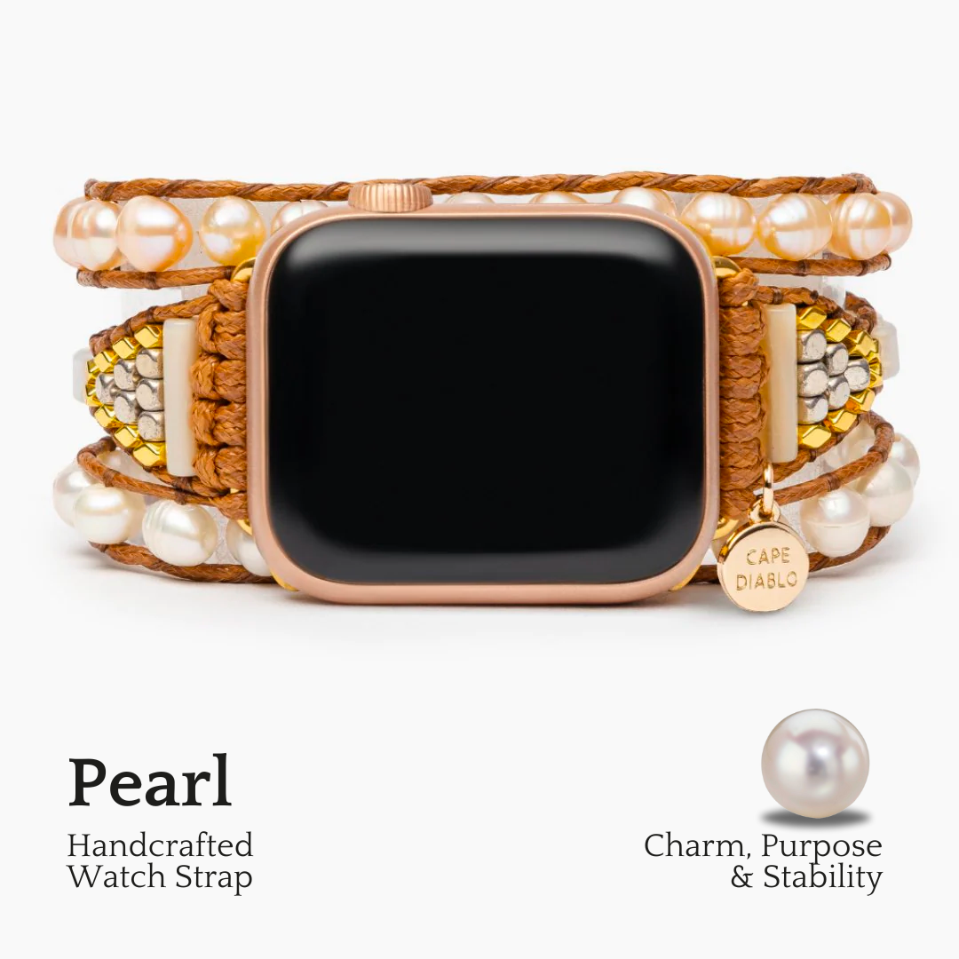 Pulseira Graceful Freshwater Pearl para Apple Watch