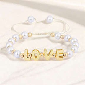 Pulseira de Amor Radiância de Pérola