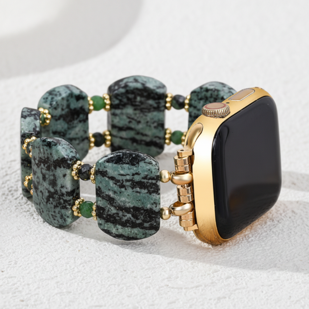Pulseira de Musgo Esmeralda Taxoite para Apple Watch