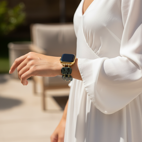 Pulseira de Musgo Esmeralda Taxoite para Apple Watch