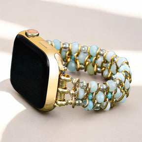 Pulseira Trançada Amazonite Dream para Apple Watch
