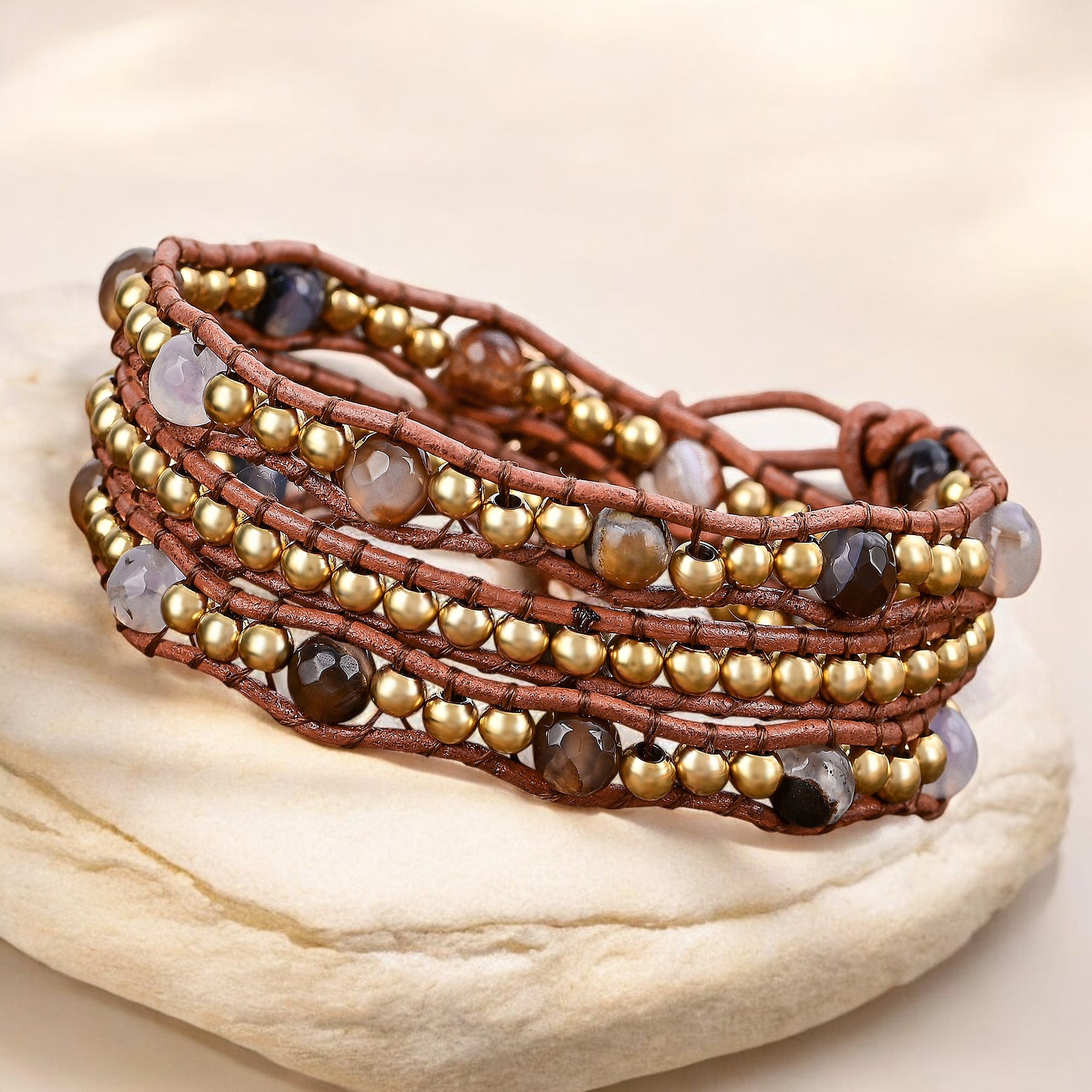 Pulseira Envolvente Terra Glow