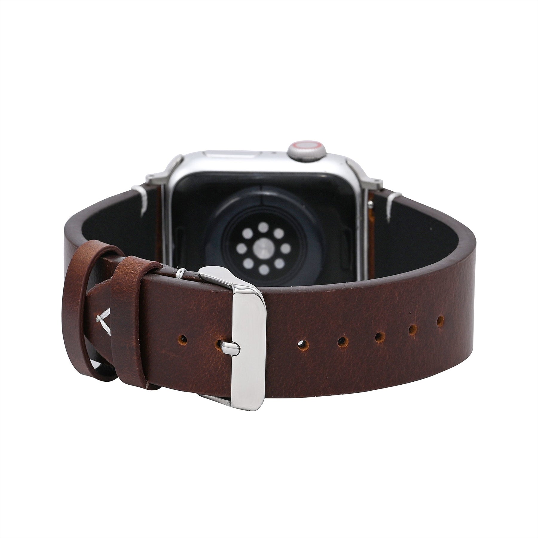 Pulseira Masculina de Couro para Apple Watch