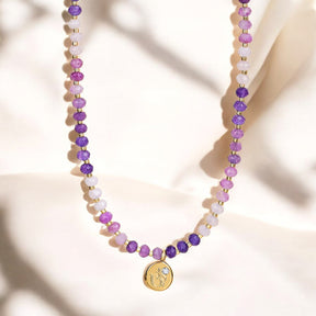 Colar de Jade Lavanda Bliss
