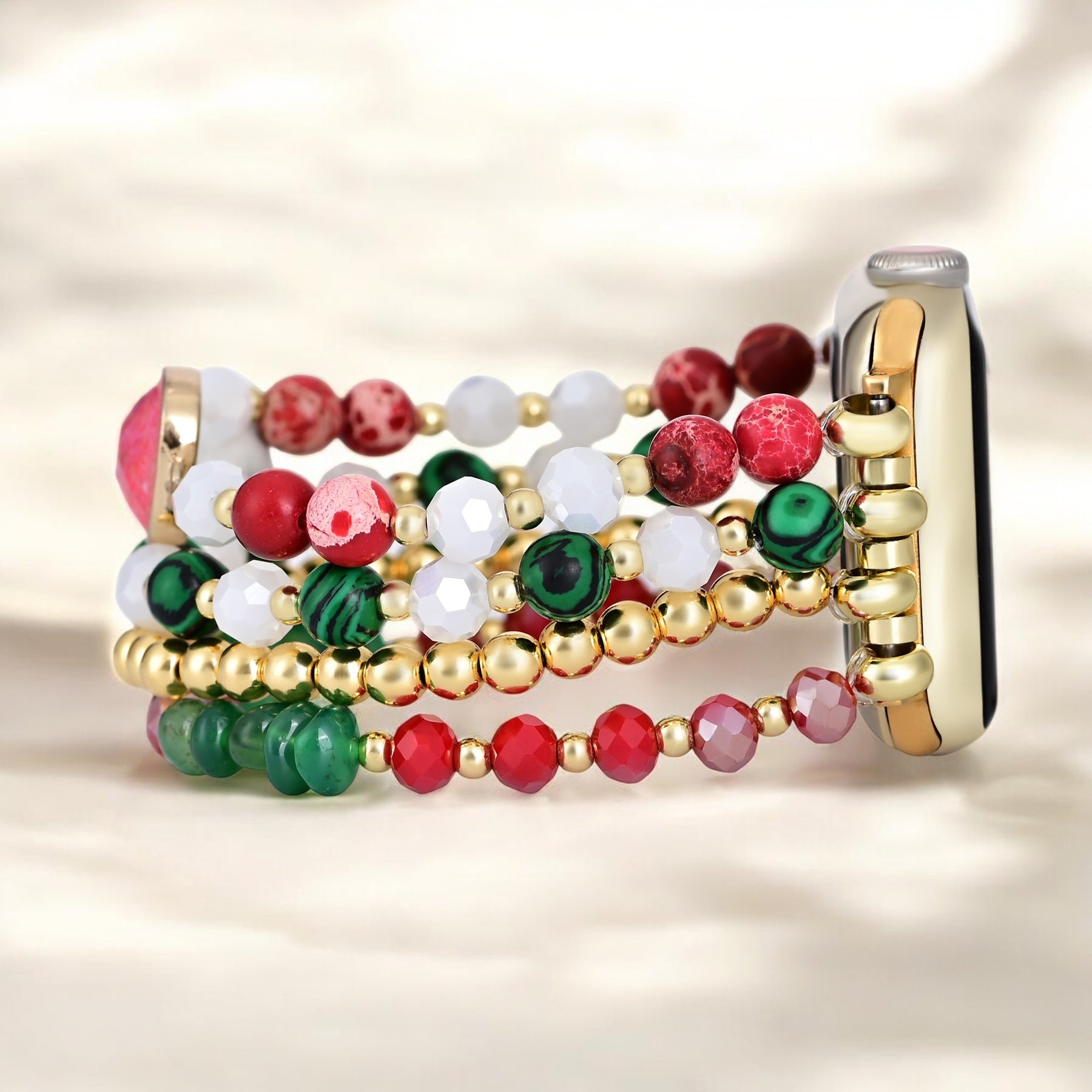 Pulseira Holiday Gem Stretch para Apple Watch