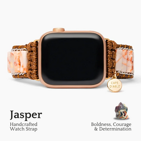 Delicada pulseira imperial Jasper Apple Watch