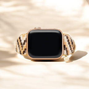 Pulseira de Couro Ebony Escalade para Apple Watch