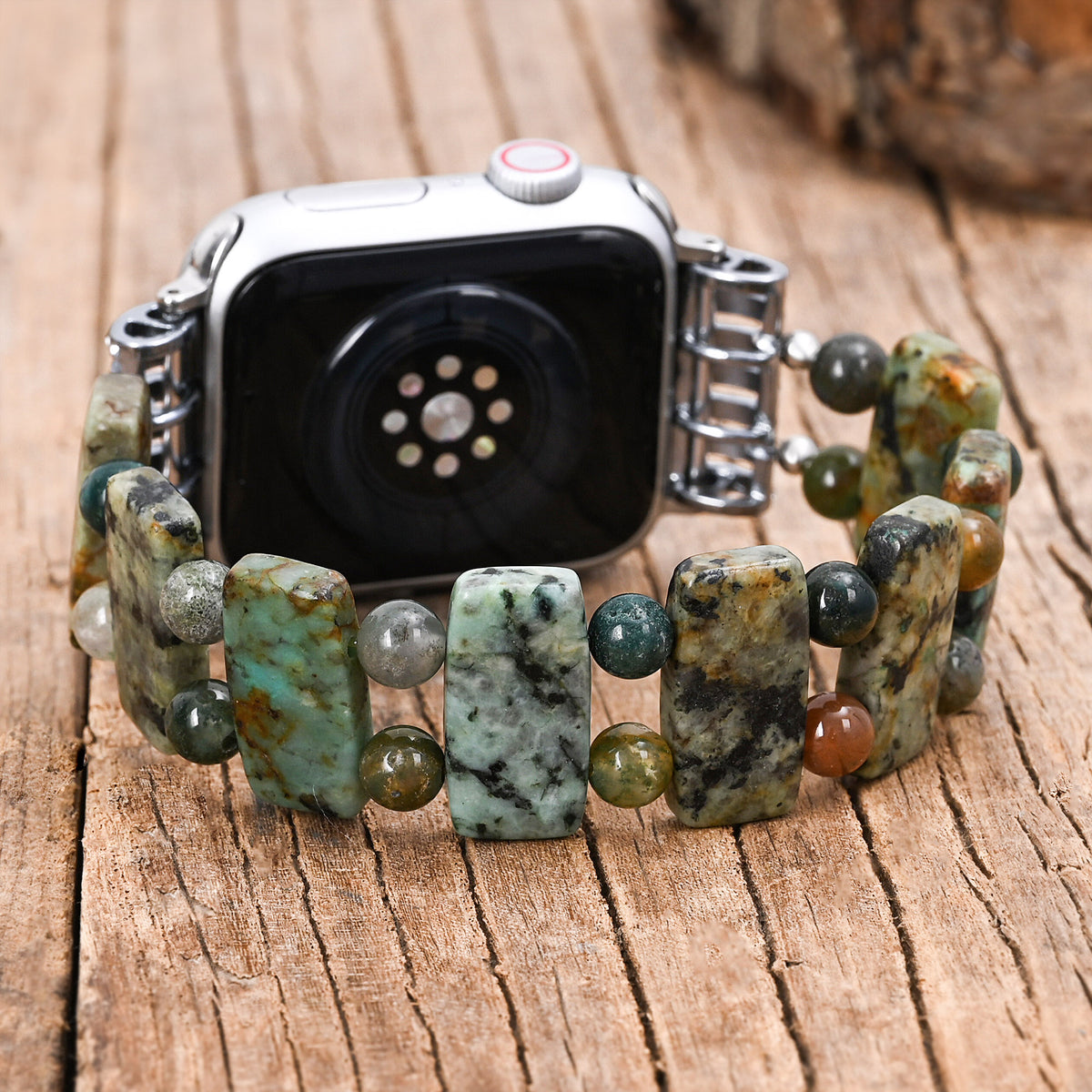 Pulseira Apple Watch Elasticizada Floresta Antiga