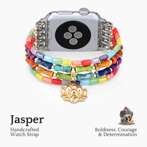 Pulseira elástica para Apple Watch Lotus Chakra