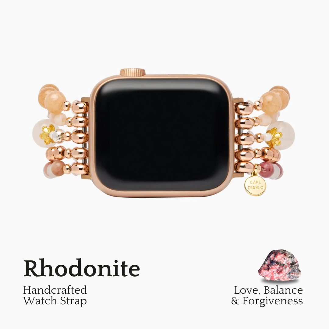 Pulseira Elástica Burgundy Rose para Apple Watch