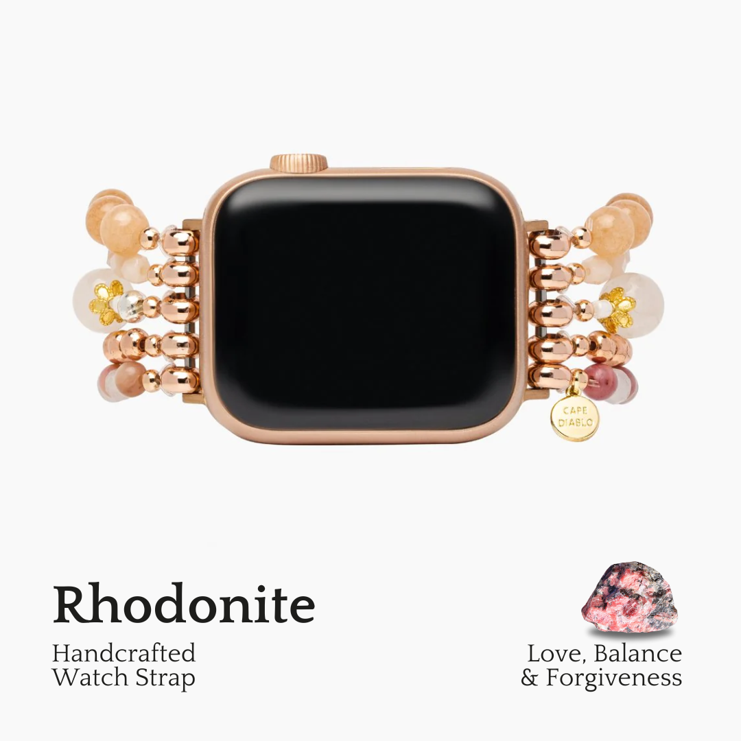 Pulseira Stretch Rosa Borgonha para Apple Watch