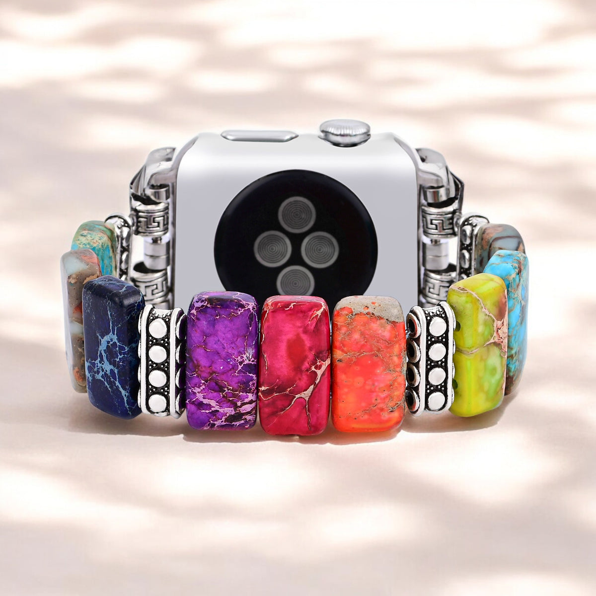 Pulseira de relógio de maçã Chakra Energy